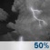 Thursday Night: Chance Showers And Thunderstorms
